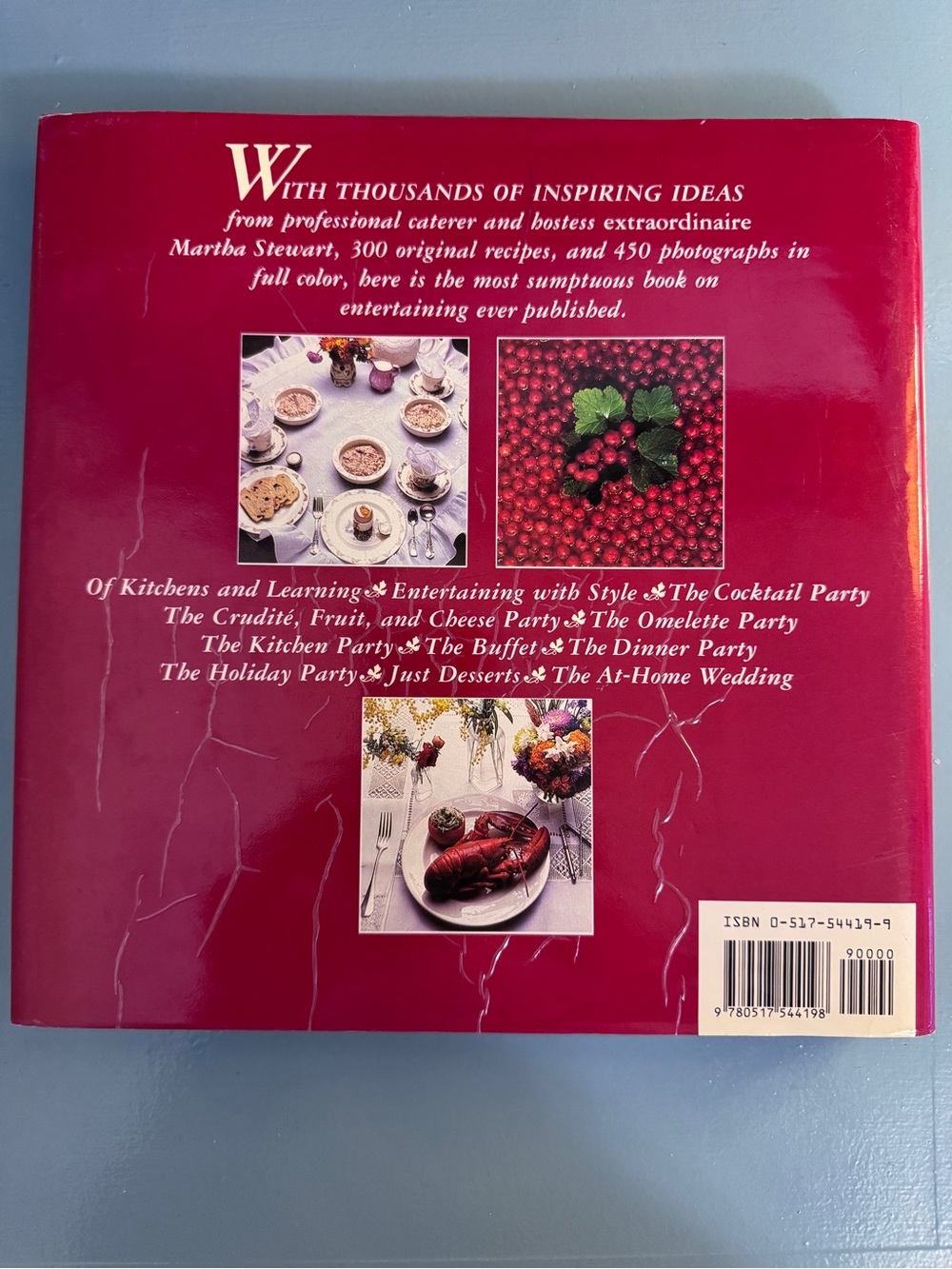 Vintage Martha Stewart “Entertaining” 1982 Hardcover Cookbook (1) - Picture 3 of 10